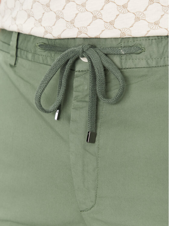 JOOP! JOOP! Medžiaginiai šortai 17 JT-80Capri-D 30045912 Žalia Slim Fit