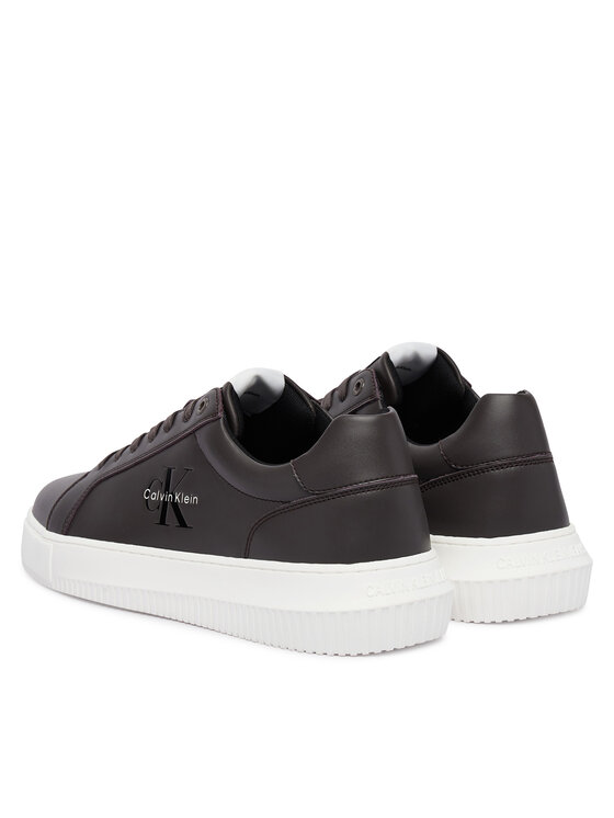 Calvin Klein Calvin Klein Tenisice Chunky Cupsole Mono Lth YM0YM01317 Smeđa