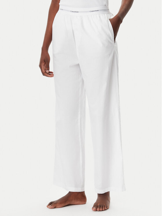 Calvin Klein Underwear Calvin Klein Underwear Pantaloni pijama LV00QS7410 Alb Regular Fit