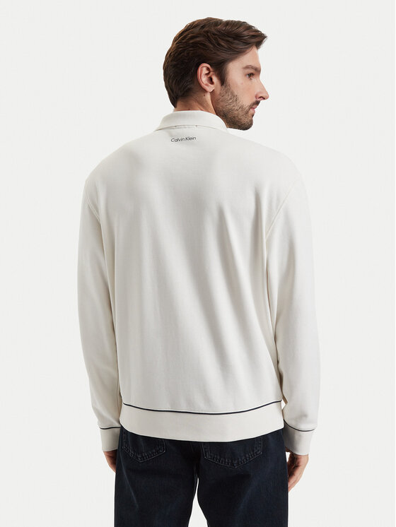 Calvin Klein Jeans Calvin Klein Jeans Tricou polo LV04RG202G Alb Regular Fit