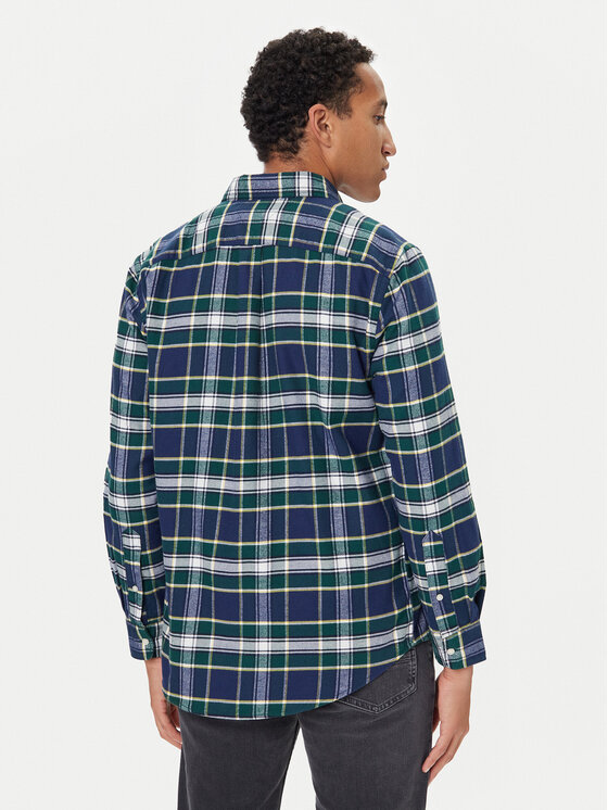Tommy Hilfiger Tommy Hilfiger Košile Hero MW0MW40473 Tmavomodrá Regular Fit