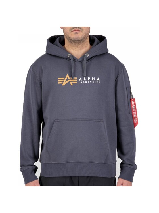 Alpha Industries Alpha Industries Bluza AI.118331-136-XXL Szary Regular Fit