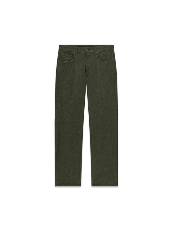 Guess Jeans Guess Jeans Jeansy 184587 Zielony Regular Fit