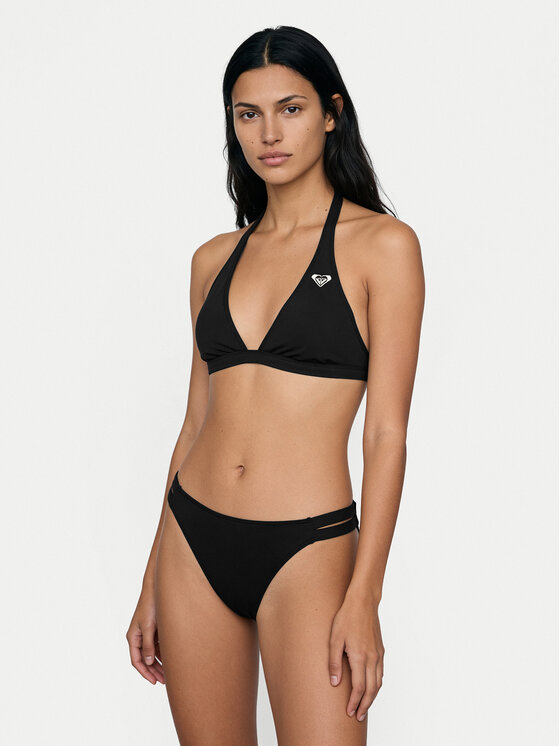Roxy Roxy Μπικίνι πάνω μέρος Solid Essentials ERJX305689 Μαύρο