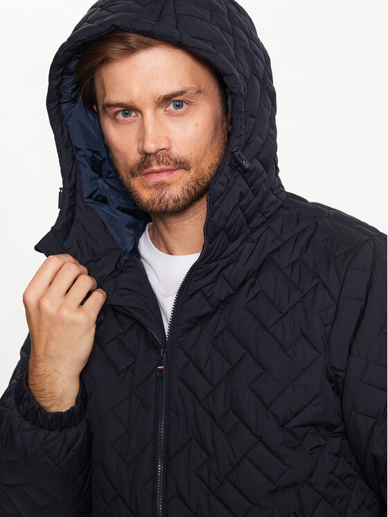 Tommy Hilfiger Tommy Hilfiger Kurtka przejściowa MW0MW31636 Granatowy Regular Fit