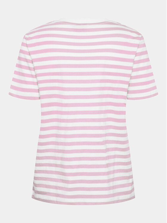 Pieces Pieces T-Shirt Ria 17146339 Růžová Regular Fit