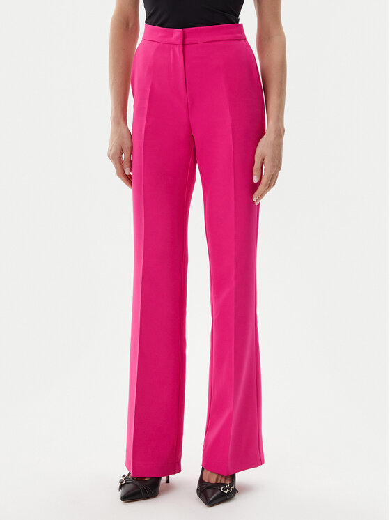 Maryley Maryley Stoffhose 25EB587/43AL Rosa Regular Fit