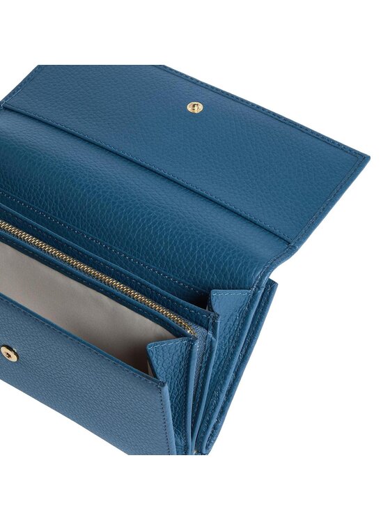 Coccinelle Coccinelle Portafoglio Metallic Large Blu scuro