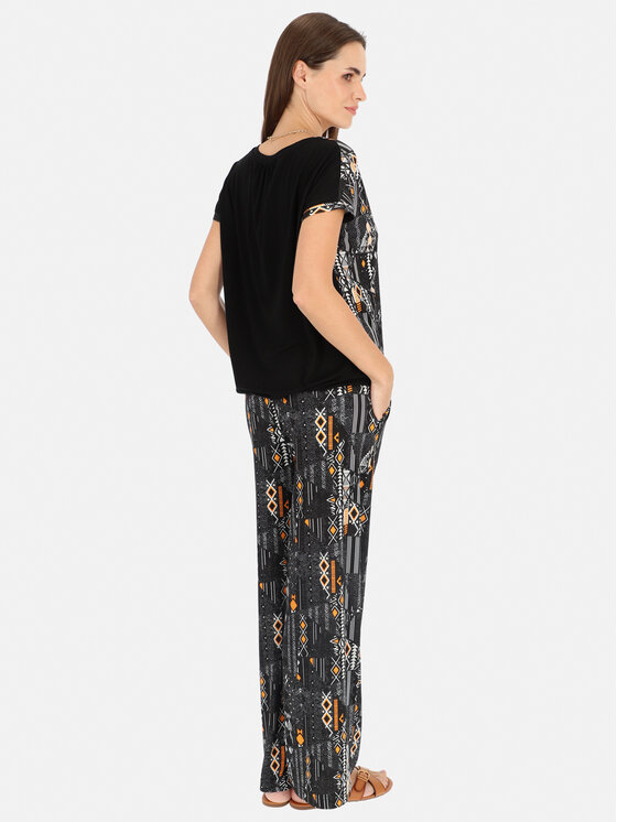 L’AF L’AF Bluzka Alis Czarny Regular Fit