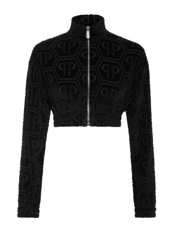PHILIPP PLEIN PHILIPP PLEIN Bluza 26317 Czarny Jogger Fit