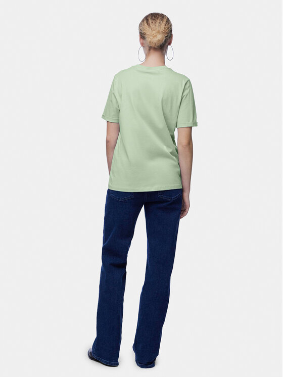 Pieces Pieces T-särk Ria 17086970 Roheline Regular Fit