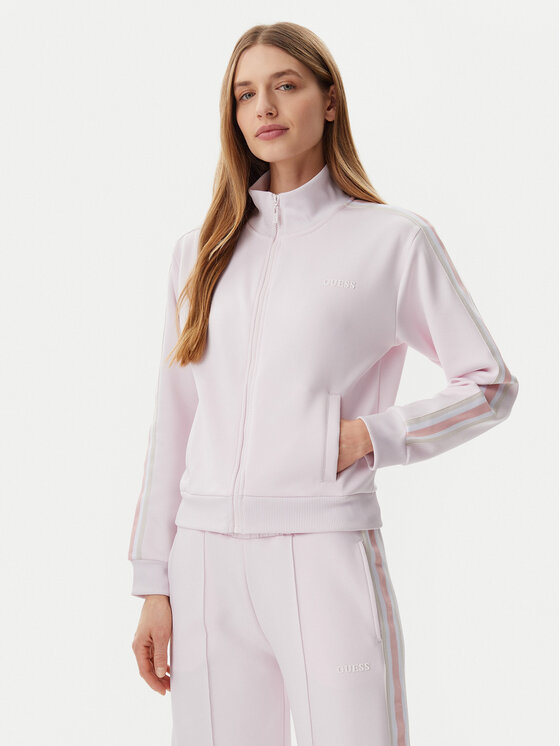 Guess Felpa V5GQ18 KCRU2 Rosa Regular Fit, taglia : M
