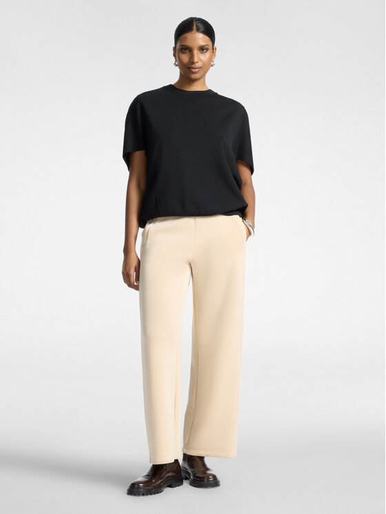 Elena Mirò Elena Mirò Bluza G001E000326N033 Czarny Boxy Fit