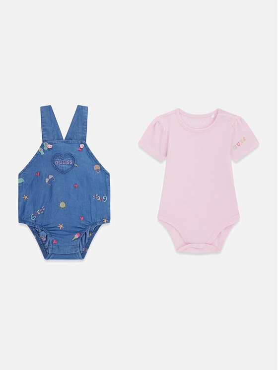 Guess Kids Guess Kids Zestaw dla niemowląt 181884 Różowy