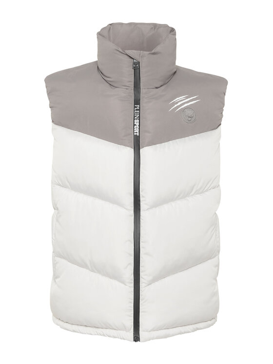 Plein Sport Plein Sport Gilet 24003 Grigio Regular Fit