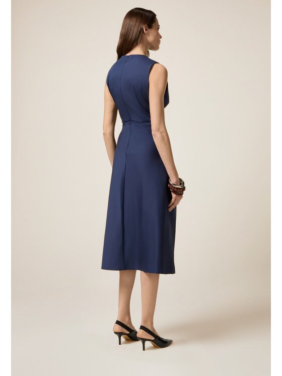 Oltre Oltre Vestito da giorno 7321R004824N034 Blu Slim Fit