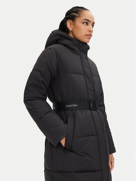 Calvin Klein Jeans Calvin Klein Jeans Geacă de iarnă J20J224122 Negru Relaxed Fit