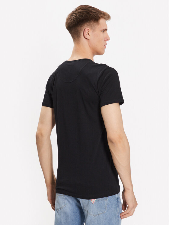 T-shirt Alkin 41-004 Nero Regular Fit