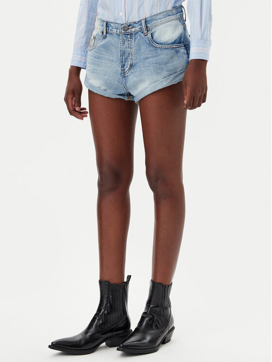 One Teaspoon One Teaspoon Джинсові шорти Bandits 26785 Голубий Regular Fit
