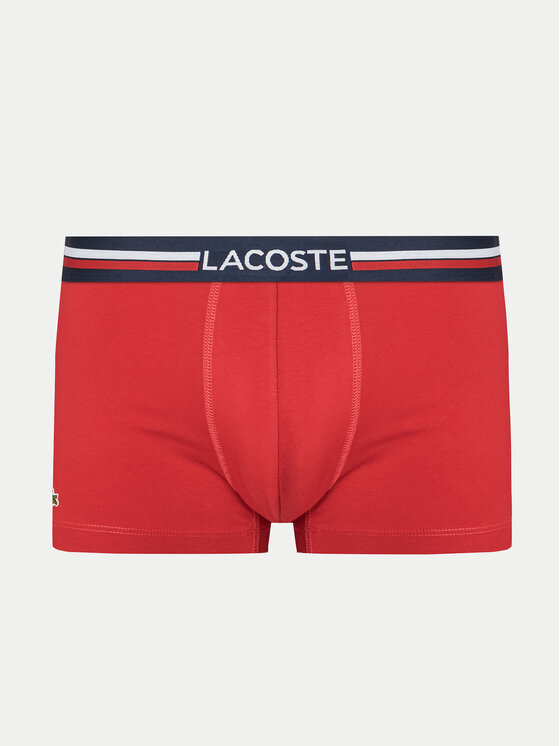 Lacoste Lacoste Komplektas: 3 poros trumpikių 5H2390 Spalvota