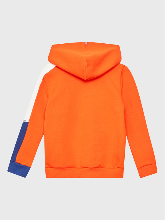 Le Coq Sportif Le Coq Sportif Majica dugih rukava 2310407 Narančasta Regular Fit