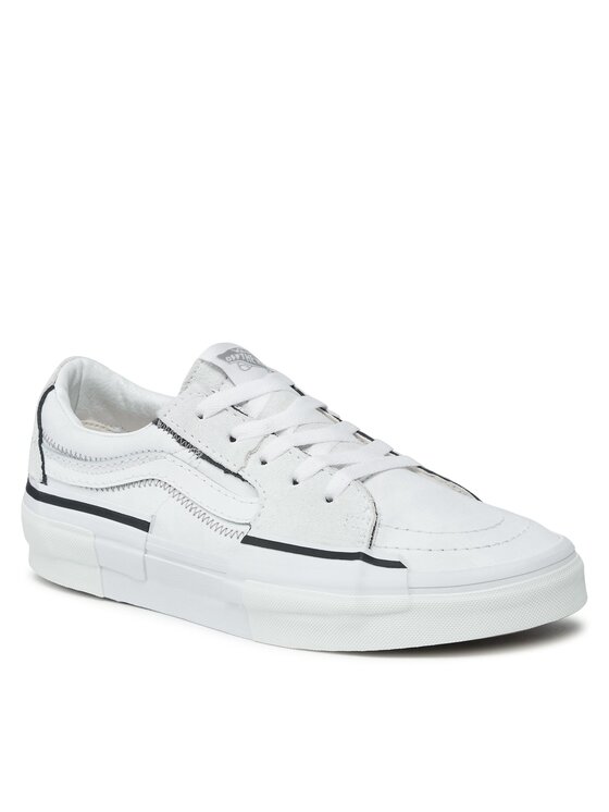 Vans Vans Scarpe sportive Sk8-Low Reconstruct VN0009QSW001 Bianco