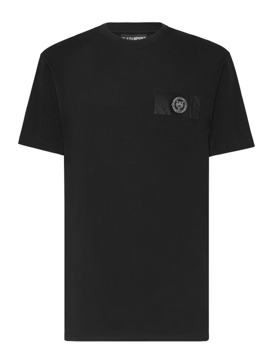 Plein Sport Plein Sport T-Shirt 1797 Czarny Regular Fit