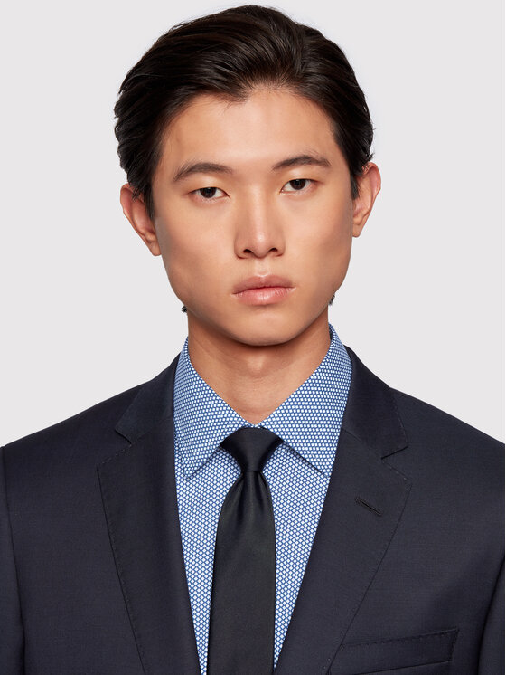 BOSS Boss Риза Jango 50445380 Син Slim Fit