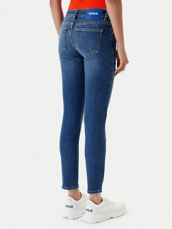 HUGO HUGO Jeansy Garuka_B 50544493 Niebieski Skinny Fit