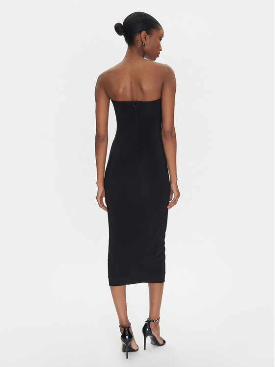 PINKO PINKO Koktejlové šaty 105021 A2GS Černá Regular Fit