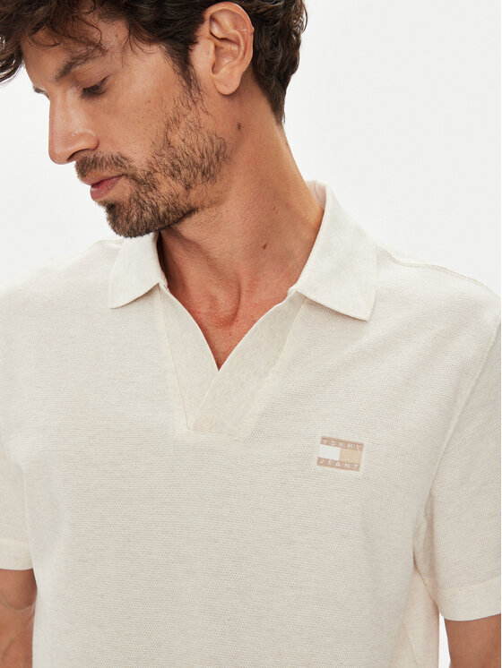 Tommy Jeans Tommy Jeans Polo majica Skipper DM0DM21657 Bež Regular Fit