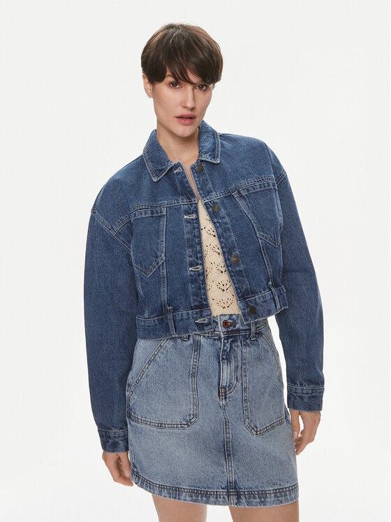 Noisy May Noisy May Jeansjacke Ronja 27029251 Blau Regular Fit