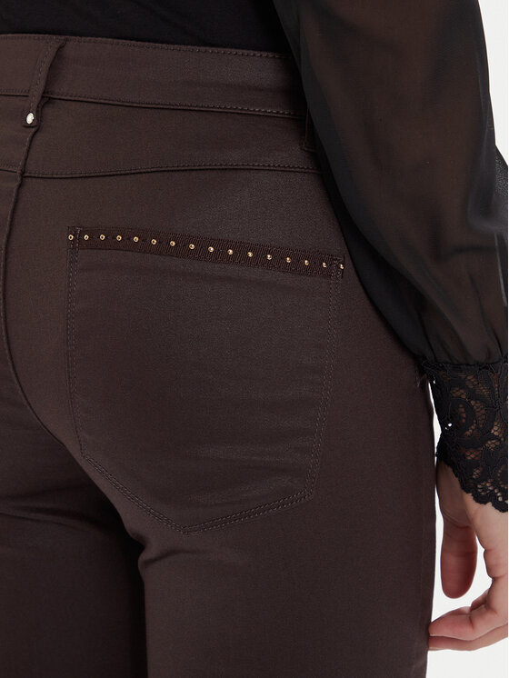 Morgan Morgan Jeansy 252-PALAO Brązowy Slim Fit