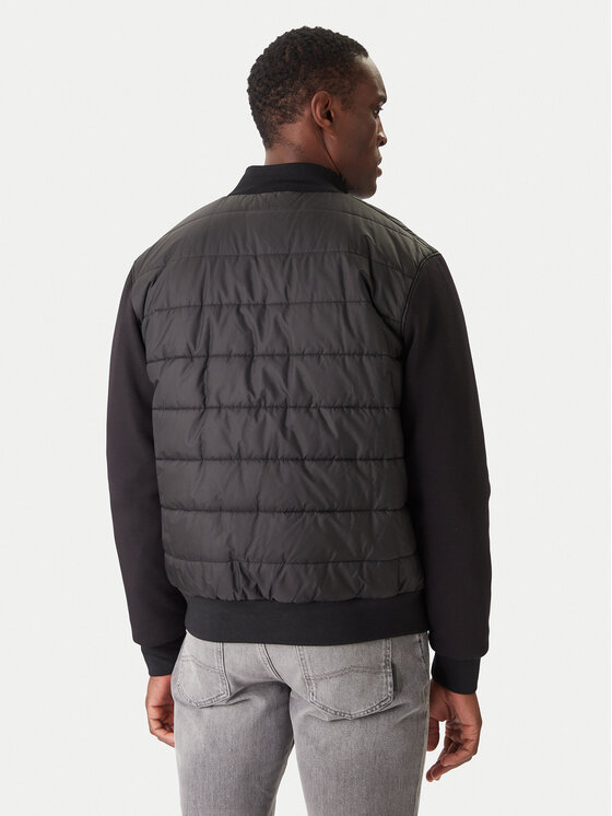 KARL LAGERFELD KARL LAGERFELD Kurtka przejściowa 505065 554563 Czarny Regular Fit