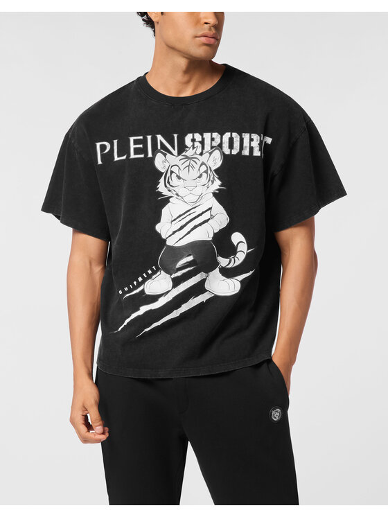 Plein Sport Plein Sport T-shirt 28497 Nero Regular Fit