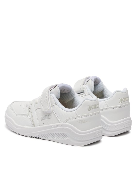 Joma Joma Αθλητικά Platea Low Jr 2402 JPLAS2402V Λευκό