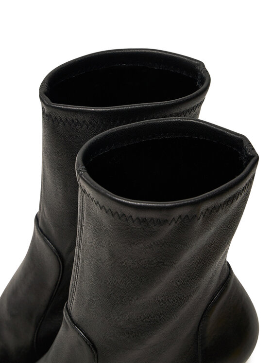 Stuart Weitzman Stuart Weitzman Polokozačky Stuart 85 Str Bootie SB657 Černá