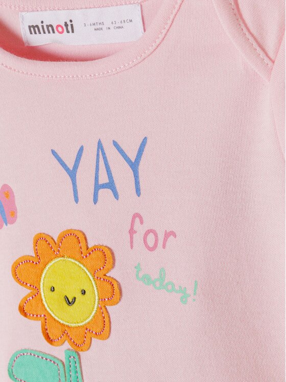 minoti minoti Body 28BABYPACK2 Błękitny Regular Fit