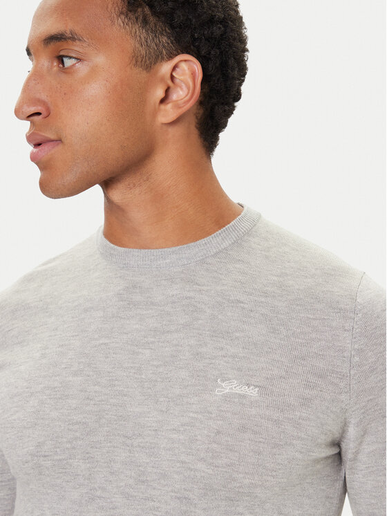 Guess Guess Maglione M5YR26 Z0122 Grigio Slim Fit