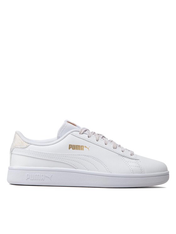 Puma Puma Sneakersy Smash v2 Metallics Jr 386197 01 Biały