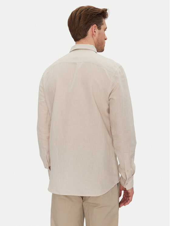 Calvin Klein Calvin Klein Marškiniai K10K114488 Smėlio Regular Fit