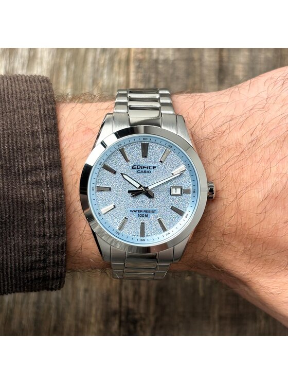 Casio Casio Zegarek EFV-160D-2BVEF Srebrny
