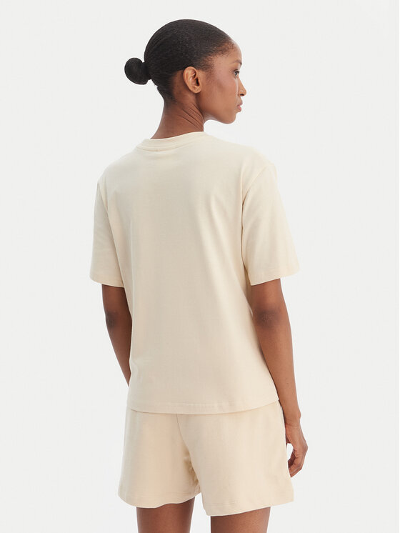 Reebok Reebok T-Shirt Suzie RK25505CCW Beżowy Relaxed Fit