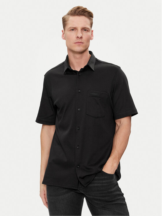 Calvin Klein Calvin Klein Košulja K10K112708 Crna Regular Fit