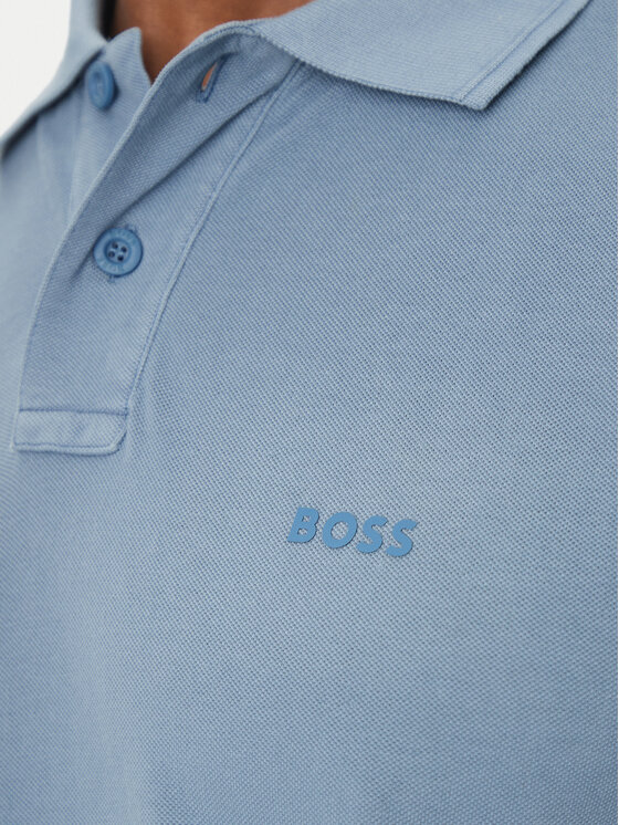 BOSS BOSS Polokošeľa Prime 50507813 Modrá Regular Fit
