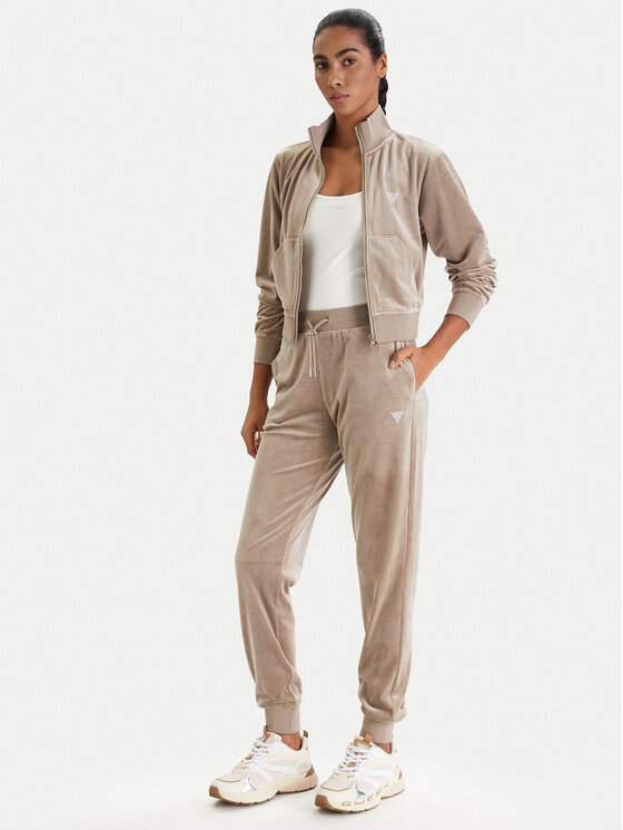 Guess Guess Pantaloni da tuta V3BB27 K0232 Beige Regular Fit