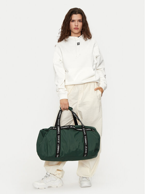 Tommy Jeans Tommy Jeans Τσάντα Σαββατοκύριακου Tjm Essential Duffle AM0AM11171 Πράσινο