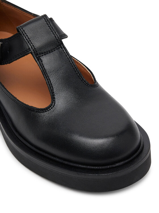 Tommy Jeans Tommy Jeans Pantofi Tjw T-Bar Mary Jane EN0EN02837 Negru