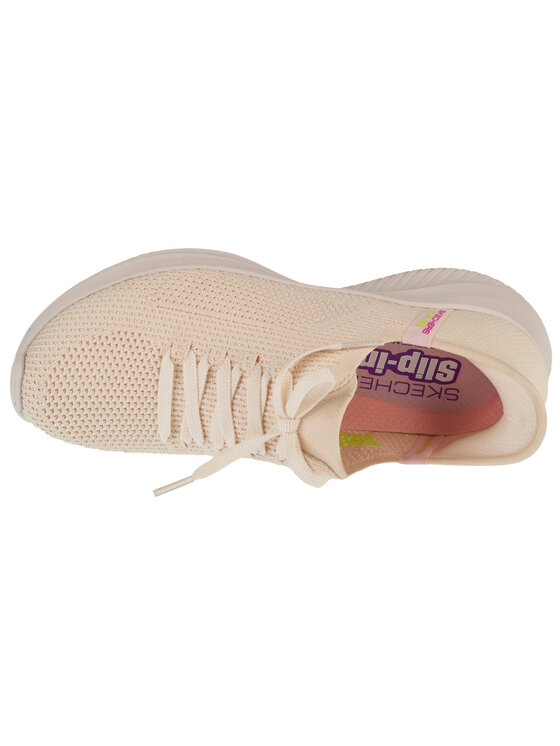 Skechers Skechers Sneakersy Skechers Slip-Ins: Ultra Flex 3.0 - Elevated Motion Beżowy