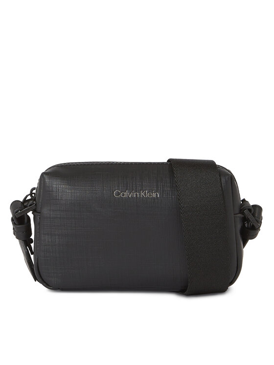 Calvin Klein CK Must Camera Bag Sm-Emb Mono Black K60K610741 BAX